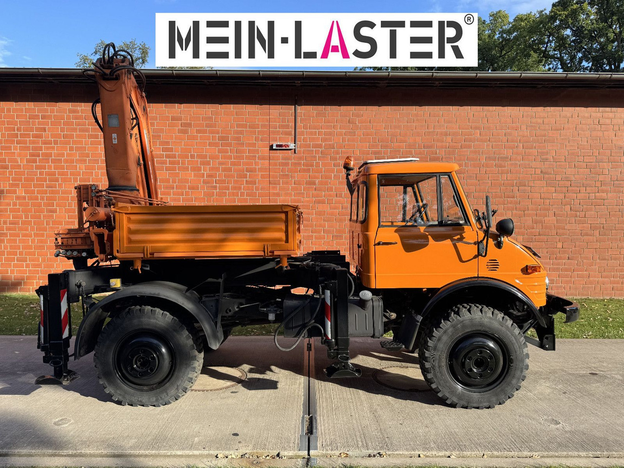 Unimog U 1100 Atlas AK 3006 nur 14.215 km-1. Hand - Kravas auto ar manipulatoru, Bortu kravas automašīna/ Platforma: foto 3 Unimog U 1100 Atlas AK 3006 nur 14.215 km-1. Hand - Kravas auto ar manipulatoru, Bortu kravas automašīna/ Platforma: foto 3