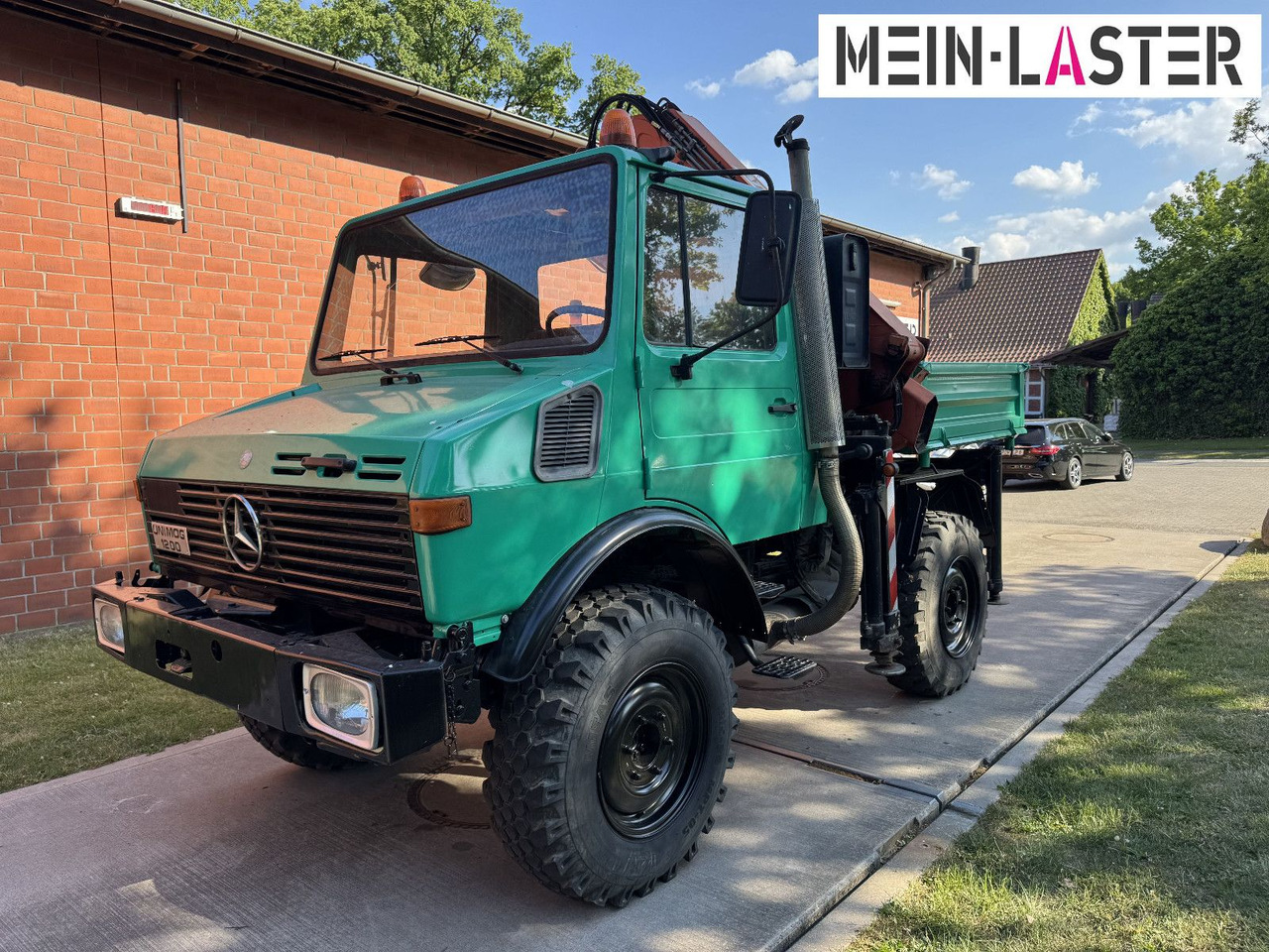 Unimog U 1200 Atlas 75.2 Kran 14 m Funk FB *1. Hand - Kravas auto ar manipulatoru: foto 3 Unimog U 1200 Atlas 75.2 Kran 14 m Funk FB *1. Hand - Kravas auto ar manipulatoru: foto 3