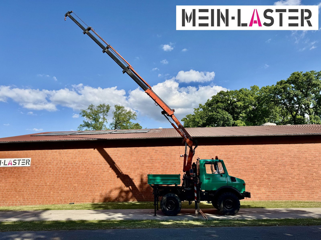 Unimog U 1200 Atlas 75.2 Kran 14 m Funk FB *1. Hand - Kravas auto ar manipulatoru: foto 2 Unimog U 1200 Atlas 75.2 Kran 14 m Funk FB *1. Hand - Kravas auto ar manipulatoru: foto 2