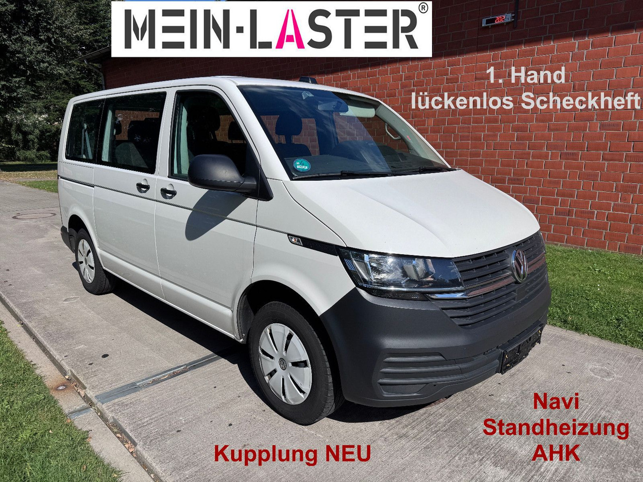 Volkswagen T6 2.0 tdi Standheizung Navigation AHK TÜV 5-27 - Pasažieru furgons: foto 1 Volkswagen T6 2.0 tdi Standheizung Navigation AHK TÜV 5-27 - Pasažieru furgons: foto 1
