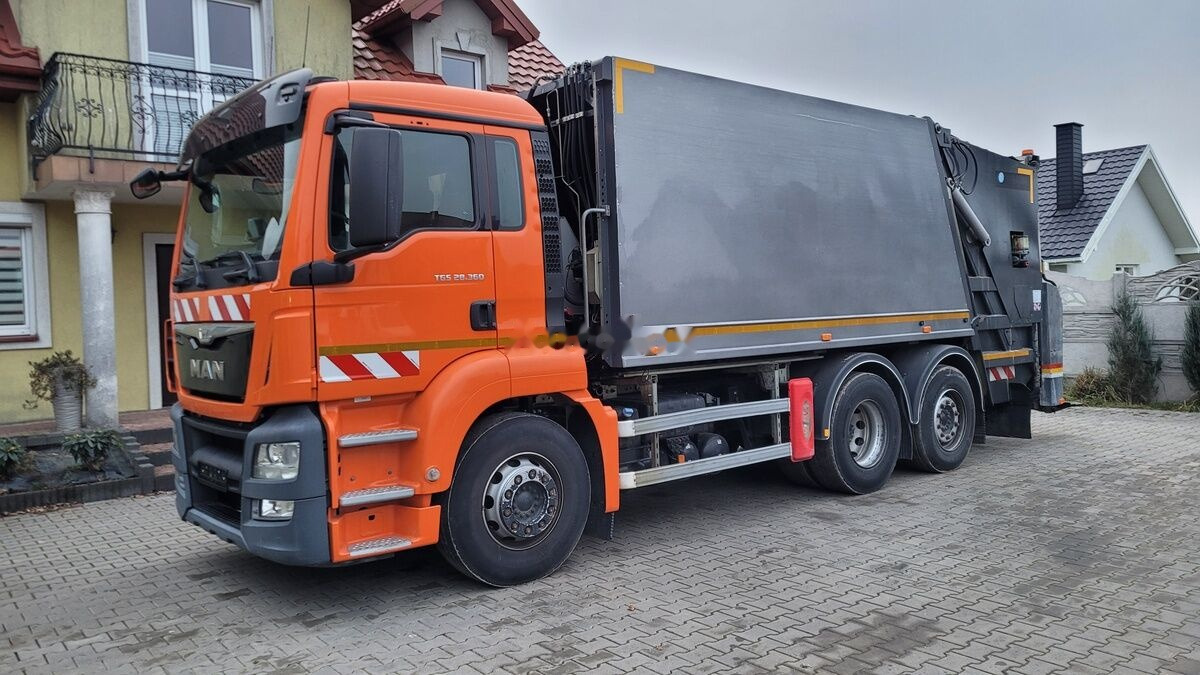 MAN 26.360 GARBAGE TRUCK FAUN / EURO 6 - Atkritumu vedējs: foto 2 MAN 26.360 GARBAGE TRUCK FAUN / EURO 6 - Atkritumu vedējs: foto 2