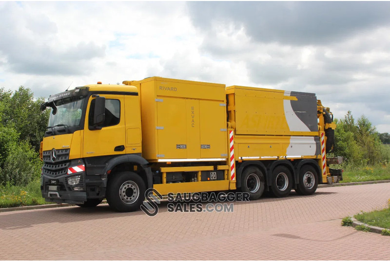 Mercedes-Benz Arocs 2017 RIVARD EXVAC Suction Excavator - Asenizācijas mašīna: foto 1 Mercedes-Benz Arocs 2017 RIVARD EXVAC Suction Excavator - Asenizācijas mašīna: foto 1