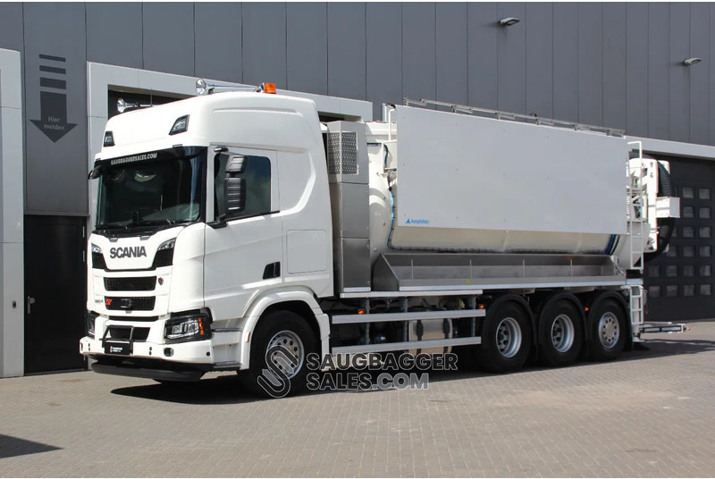 Scania R560 Amphitec Vortex 11000 - Asenizācijas mašīna: foto 1 Scania R560 Amphitec Vortex 11000 - Asenizācijas mašīna: foto 1
