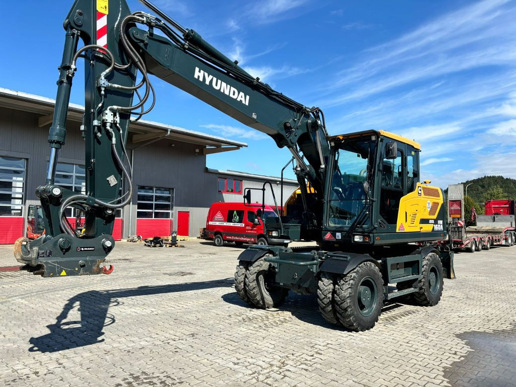 Hyundai HW160A - Riteņu ekskavators: foto 1 Hyundai HW160A - Riteņu ekskavators: foto 1
