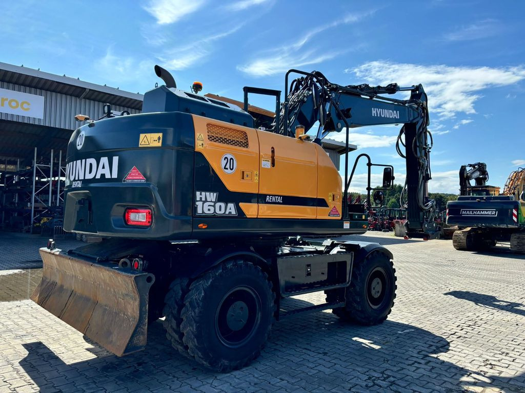 Hyundai HW160A - Riteņu ekskavators: foto 3 Hyundai HW160A - Riteņu ekskavators: foto 3