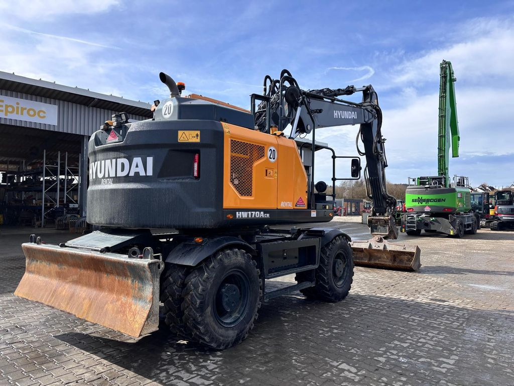 Hyundai HW170ACR Hyundai HW170ACR - Riteņu ekskavators: foto 4 Hyundai HW170ACR Hyundai HW170ACR - Riteņu ekskavators: foto 4