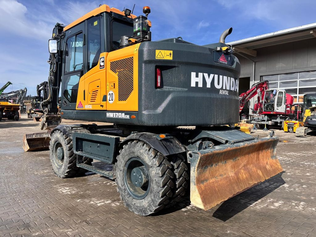 Hyundai HW170ACR Hyundai HW170ACR - Riteņu ekskavators: foto 3 Hyundai HW170ACR Hyundai HW170ACR - Riteņu ekskavators: foto 3