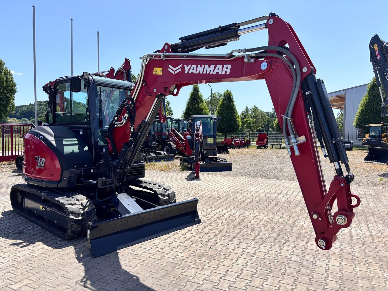 Yanmar SV 60-B - Mini-ekskavators: foto 2 Yanmar SV 60-B - Mini-ekskavators: foto 2