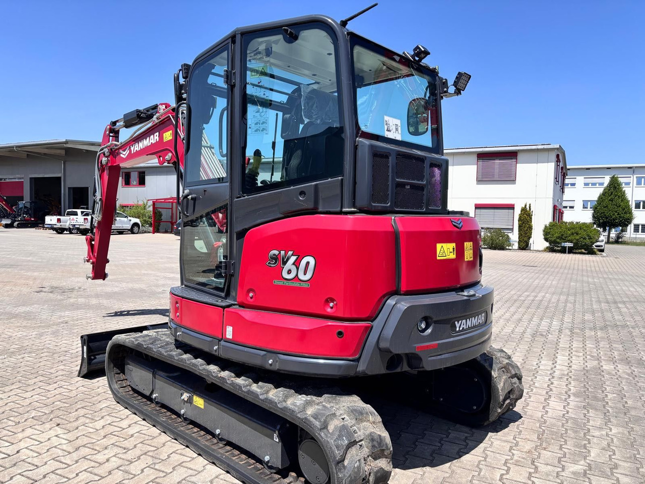 Yanmar SV 60-B - Mini-ekskavators: foto 4 Yanmar SV 60-B - Mini-ekskavators: foto 4