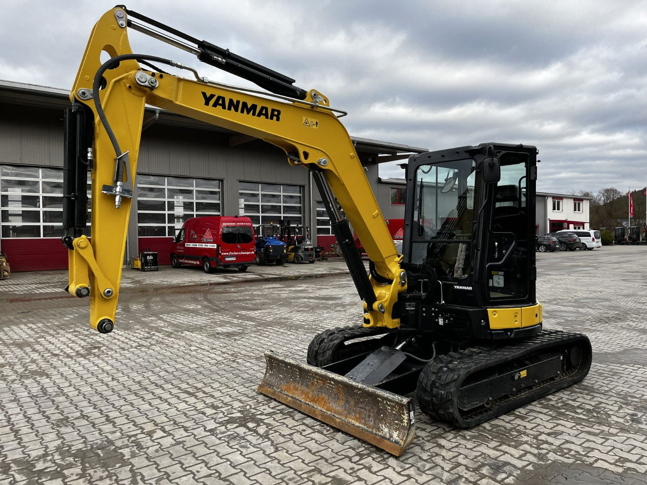 Yanmar VIO 57-6B - Mini-ekskavators: foto 1 Yanmar VIO 57-6B - Mini-ekskavators: foto 1