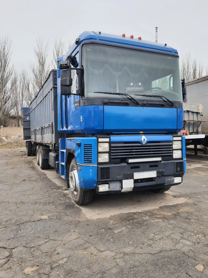 RENAULT Magnum 430 6x2 Grain truck - Bortu kravas automašīna/ Platforma: foto 5 RENAULT Magnum 430 6x2 Grain truck - Bortu kravas automašīna/ Platforma: foto 5