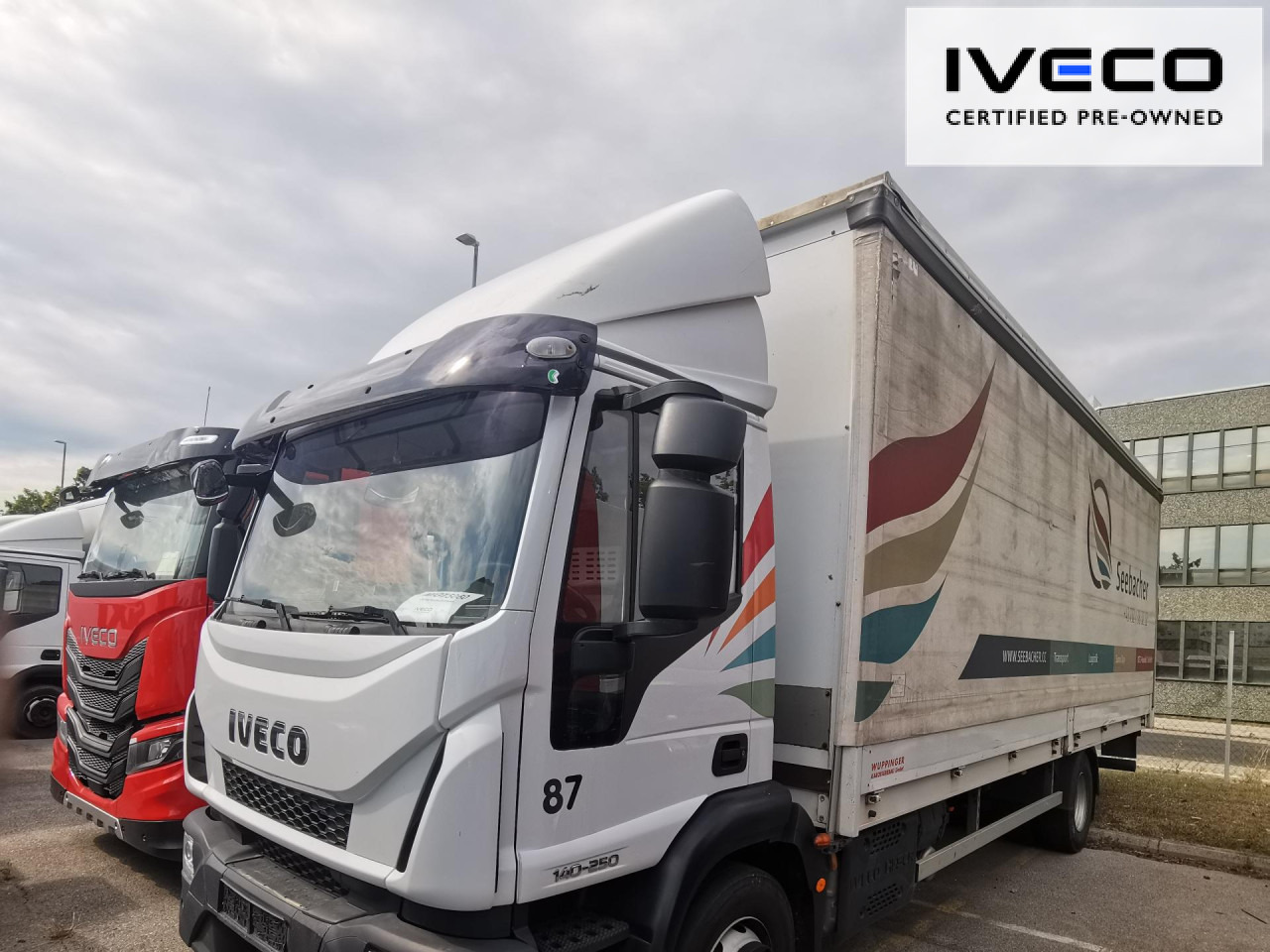 IVECO Pritsche-Schiebeplane-LBW - Kravas automašīna ar tentu: foto 1 IVECO Pritsche-Schiebeplane-LBW - Kravas automašīna ar tentu: foto 1