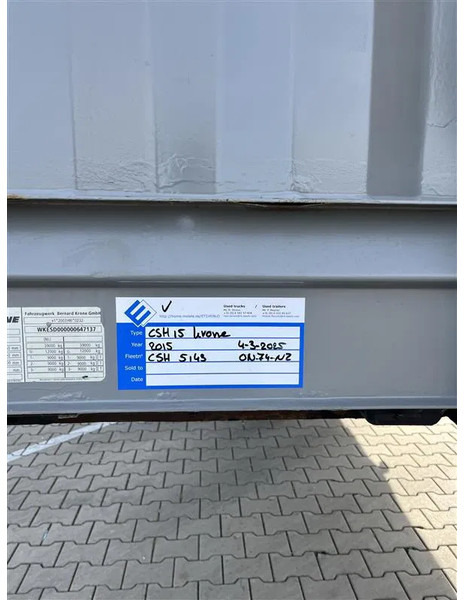Krone 150x 2015 XL MEGA P400 HUCKEPACK - Puspiekabe slēgtā virsbūve: foto 2 Krone 150x 2015 XL MEGA P400 HUCKEPACK - Puspiekabe slēgtā virsbūve: foto 2