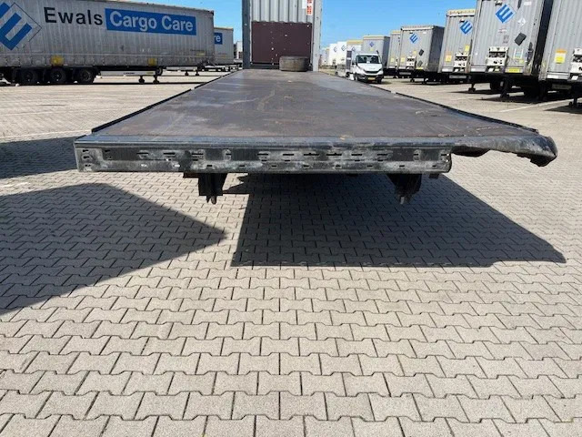 Puspiekabe slēgtā virsbūve Krone 2023 Krone XL mega hupac flat with damage: foto 18