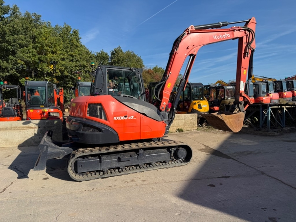 Kubota KX 080-4a2 - Mini-ekskavators: foto 2 Kubota KX 080-4a2 - Mini-ekskavators: foto 2