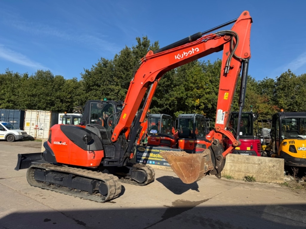 Kubota KX 080-4a2 - Mini-ekskavators: foto 4 Kubota KX 080-4a2 - Mini-ekskavators: foto 4