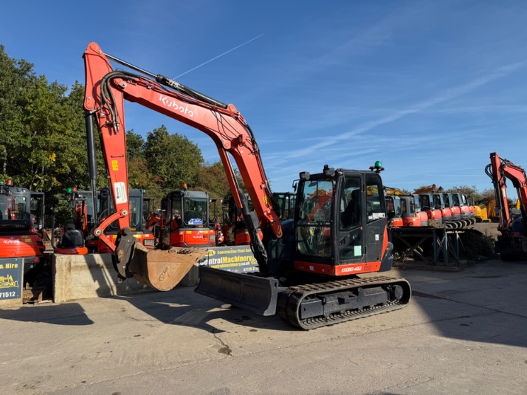 Kubota KX 080-4a2 - Mini-ekskavators: foto 5 Kubota KX 080-4a2 - Mini-ekskavators: foto 5