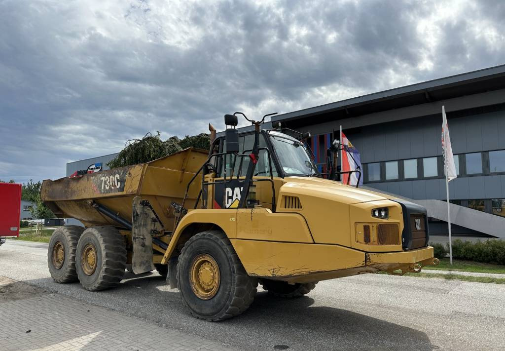 Artikulētias pašizgāzējs CAT 730 C Auto lubrication + Klima CE + EPA: foto 7