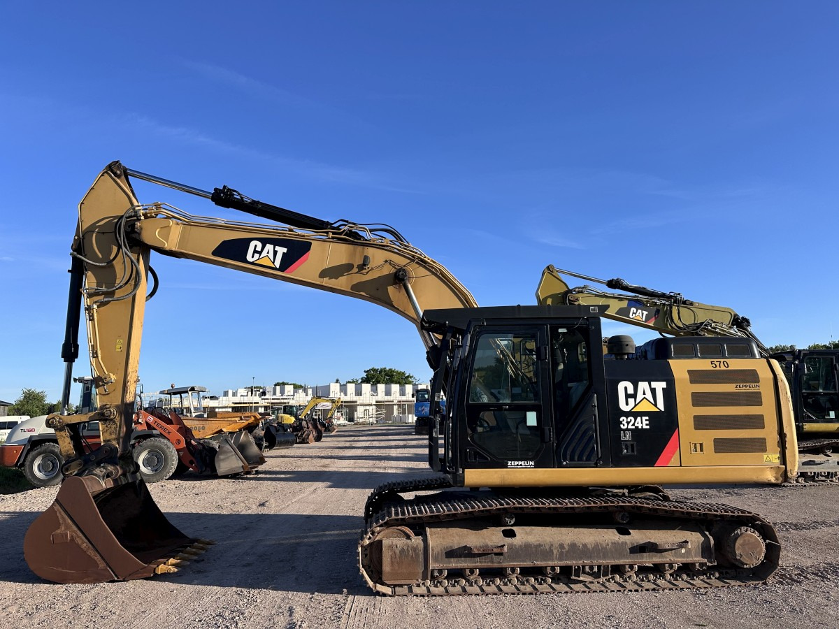CATERPILLAR 324 E LN Deutsche Maschine! Top !!! - Kāpurķēžu ekskavators: foto 1 CATERPILLAR 324 E LN Deutsche Maschine! Top !!! - Kāpurķēžu ekskavators: foto 1