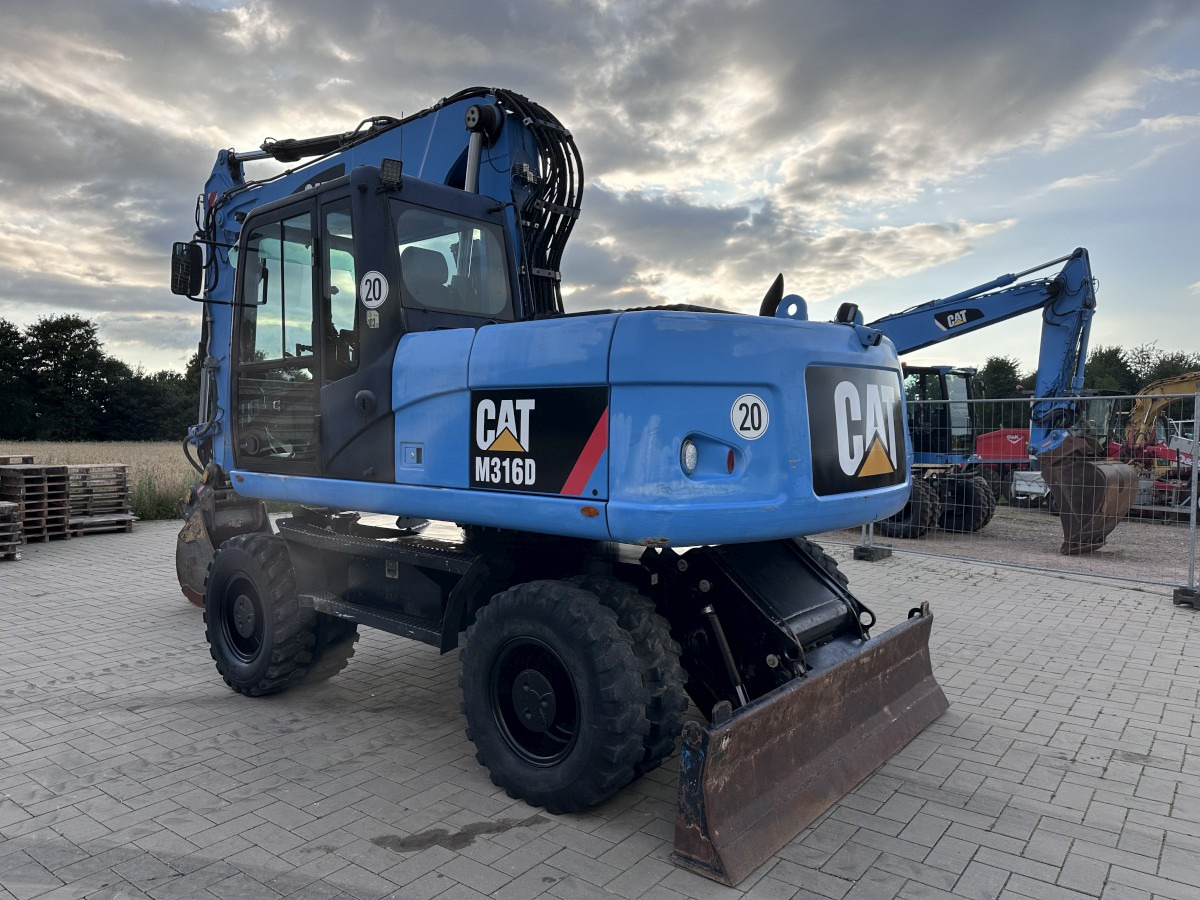 CATERPILLAR M 316 D Oil Quick OQ 65 Deutsche Maschine Top ! - Riteņu ekskavators: foto 5 CATERPILLAR M 316 D Oil Quick OQ 65 Deutsche Maschine Top ! - Riteņu ekskavators: foto 5