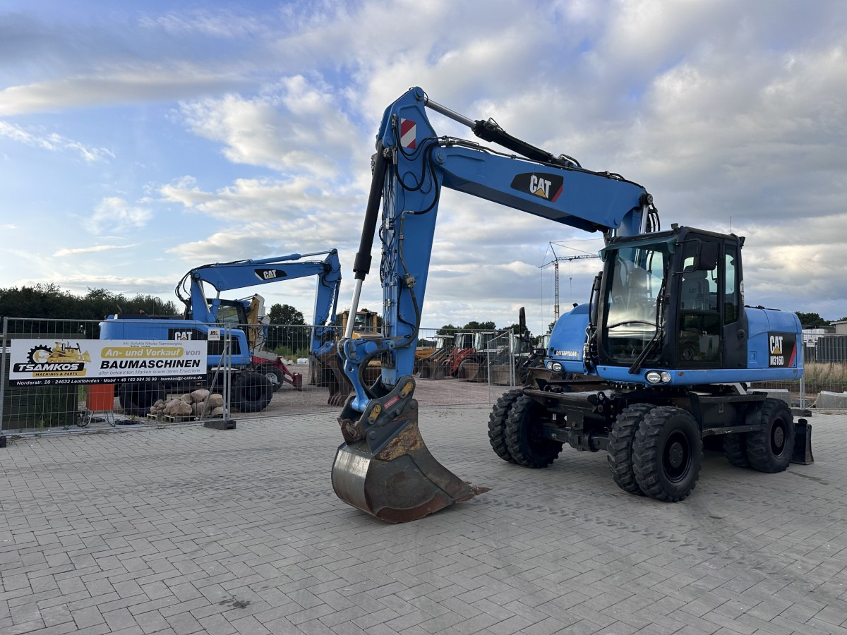 CATERPILLAR M 316 D Oil Quick OQ 65 Deutsche Maschine Top ! - Riteņu ekskavators: foto 3 CATERPILLAR M 316 D Oil Quick OQ 65 Deutsche Maschine Top ! - Riteņu ekskavators: foto 3
