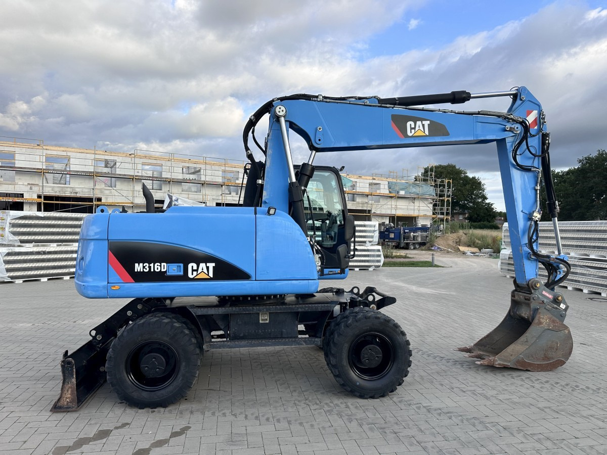 CATERPILLAR M 316 D Oil Quick OQ 65 Deutsche Maschine Top ! - Riteņu ekskavators: foto 2 CATERPILLAR M 316 D Oil Quick OQ 65 Deutsche Maschine Top ! - Riteņu ekskavators: foto 2