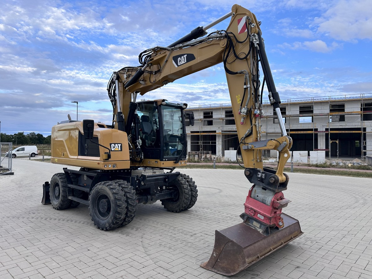 CATERPILLAR M 318 F Offset boom Deutsche Maschine Top ! - Riteņu ekskavators: foto 4 CATERPILLAR M 318 F Offset boom Deutsche Maschine Top ! - Riteņu ekskavators: foto 4