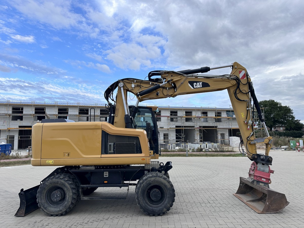 CATERPILLAR M 318 F Offset boom Deutsche Maschine Top ! - Riteņu ekskavators: foto 2 CATERPILLAR M 318 F Offset boom Deutsche Maschine Top ! - Riteņu ekskavators: foto 2