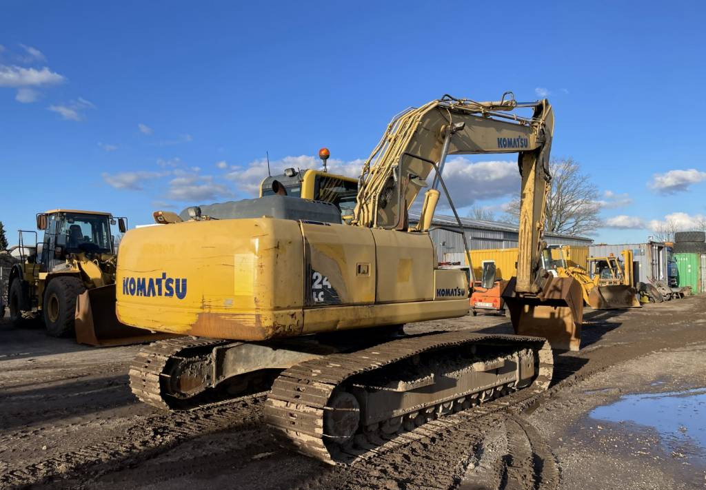 Kāpurķēžu ekskavators Komatsu PC 240LC-8 Hammerlines Klima 2 buckets: foto 6