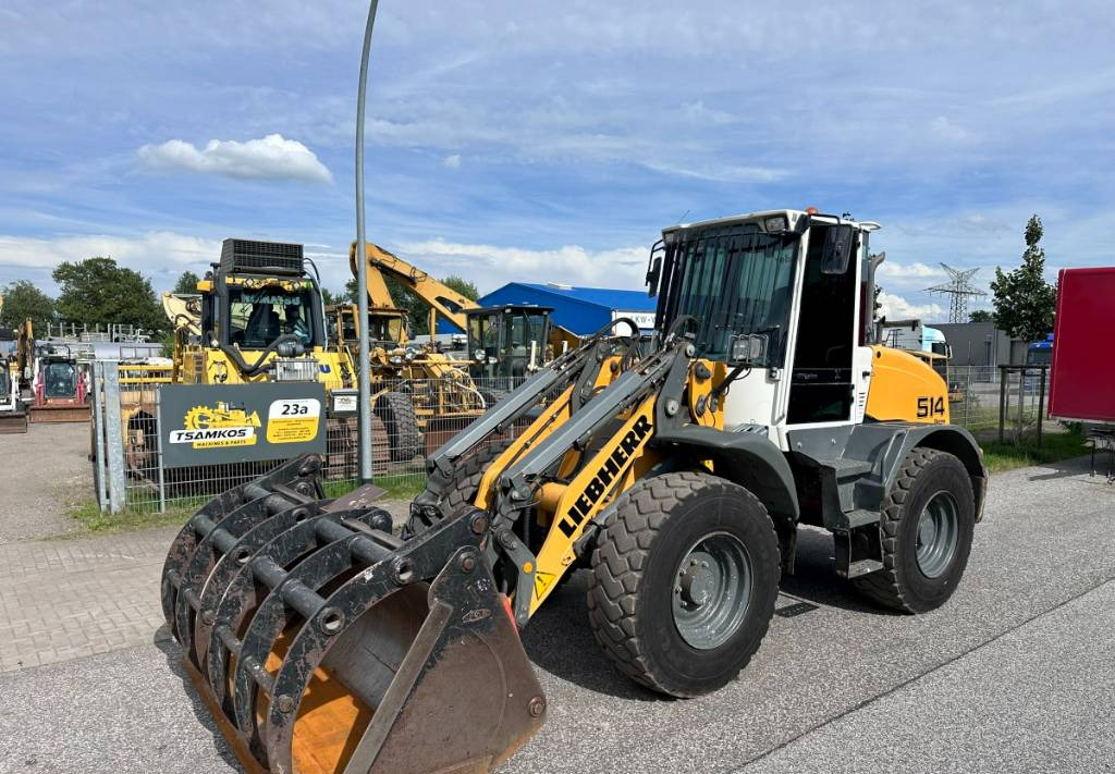 Liebherr L 514 Stereo +30 Kmh Klima 3er Kreis Greifschaufel - Riteņu iekrāvējs: foto 3 Liebherr L 514 Stereo +30 Kmh Klima 3er Kreis Greifschaufel - Riteņu iekrāvējs: foto 3