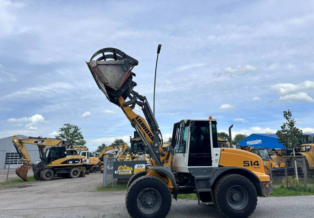 Riteņu iekrāvējs Liebherr L 514 Stereo +30 Kmh Klima 3er Kreis Greifschaufel: foto 43