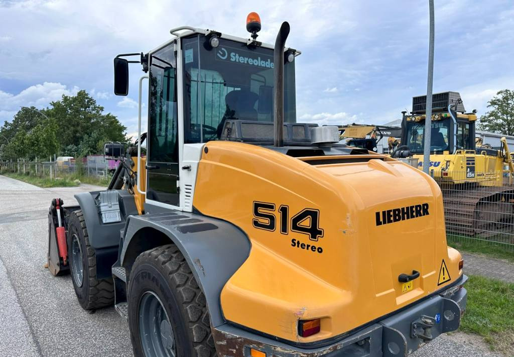 Riteņu iekrāvējs Liebherr L 514 Stereo +30 Kmh Klima 3er Kreis Greifschaufel: foto 21