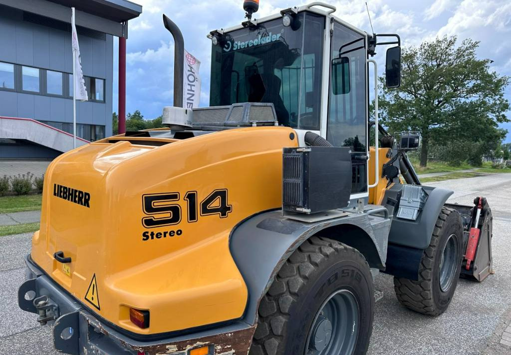 Riteņu iekrāvējs Liebherr L 514 Stereo +30 Kmh Klima 3er Kreis Greifschaufel: foto 22