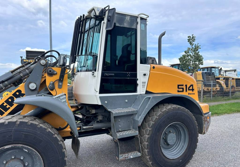Riteņu iekrāvējs Liebherr L 514 Stereo +30 Kmh Klima 3er Kreis Greifschaufel: foto 20