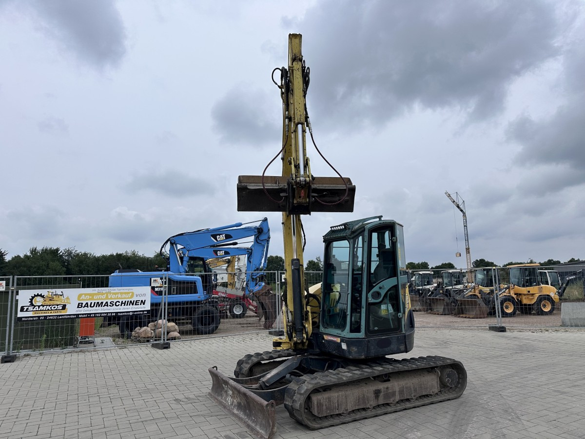 Mini-ekskavators YANMAR Vio 75 Top Zustand German machine ! ! !: foto 34