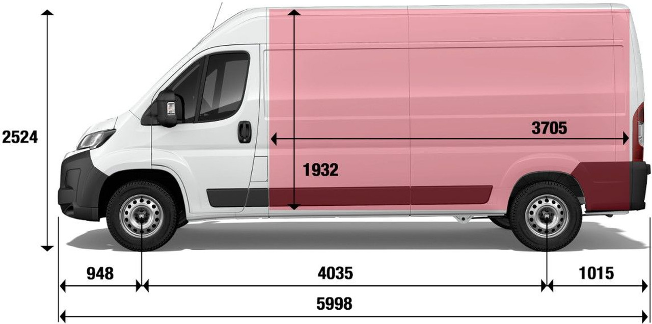 Kravas mikroautobuss Fiat Ducato  35H L3H2 180 Kastenwagen 2025: foto 6
