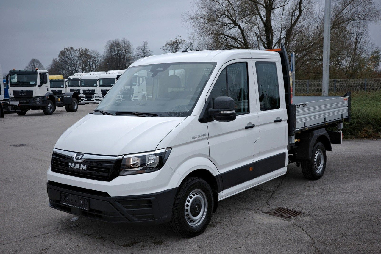 MAN TGE 3.140 L3 DoKa (3+4) 3-Seiten-Kipper - Komercauto pašizgāzējs, Kravas-pasažieru furgons: foto 1 MAN TGE 3.140 L3 DoKa (3+4) 3-Seiten-Kipper - Komercauto pašizgāzējs, Kravas-pasažieru furgons: foto 1