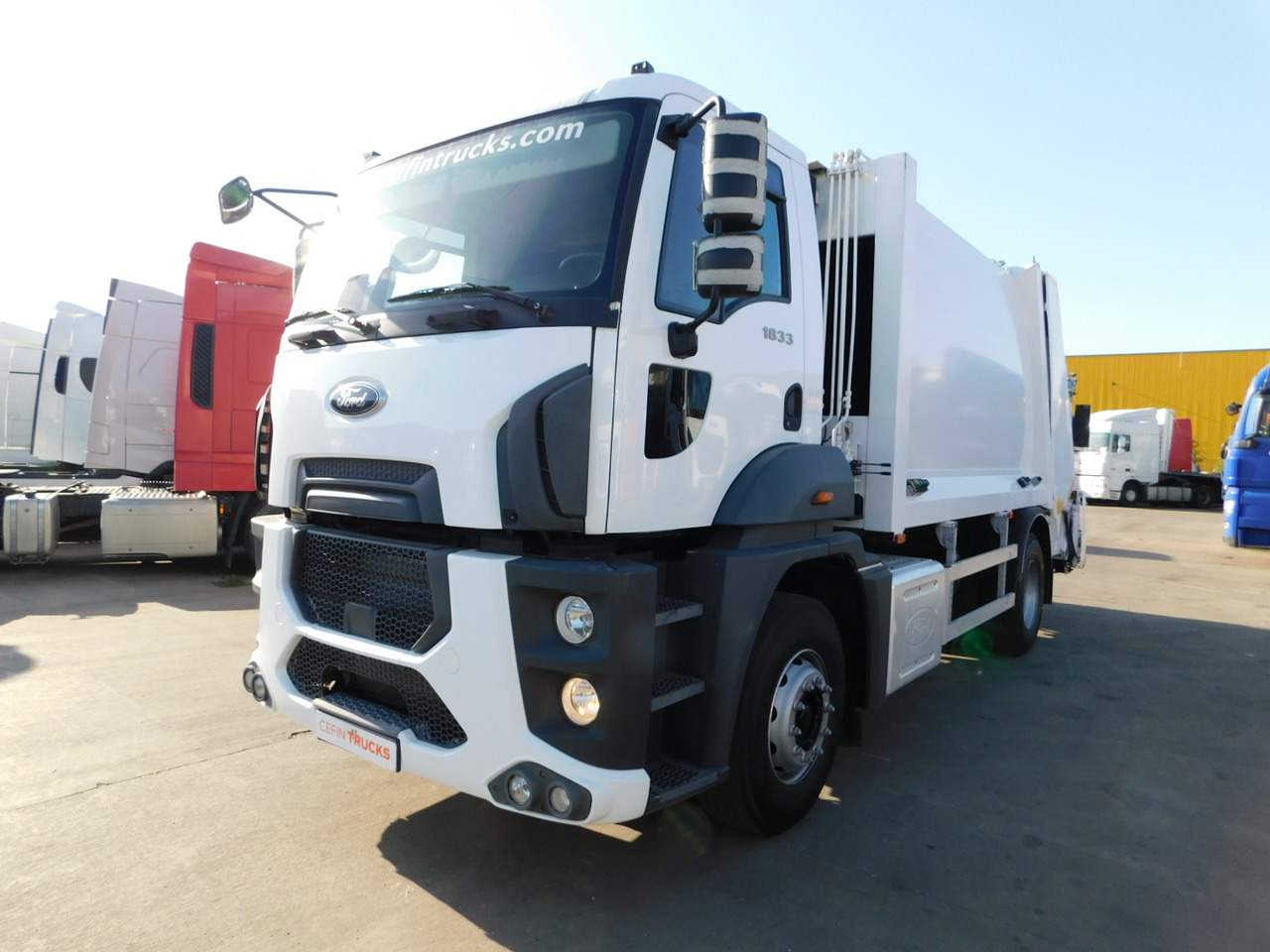 Ford 1833 4x2 dcab e6 9seso14409 - Atkritumu vedējs: foto 1 Ford 1833 4x2 dcab e6 9seso14409 - Atkritumu vedējs: foto 1