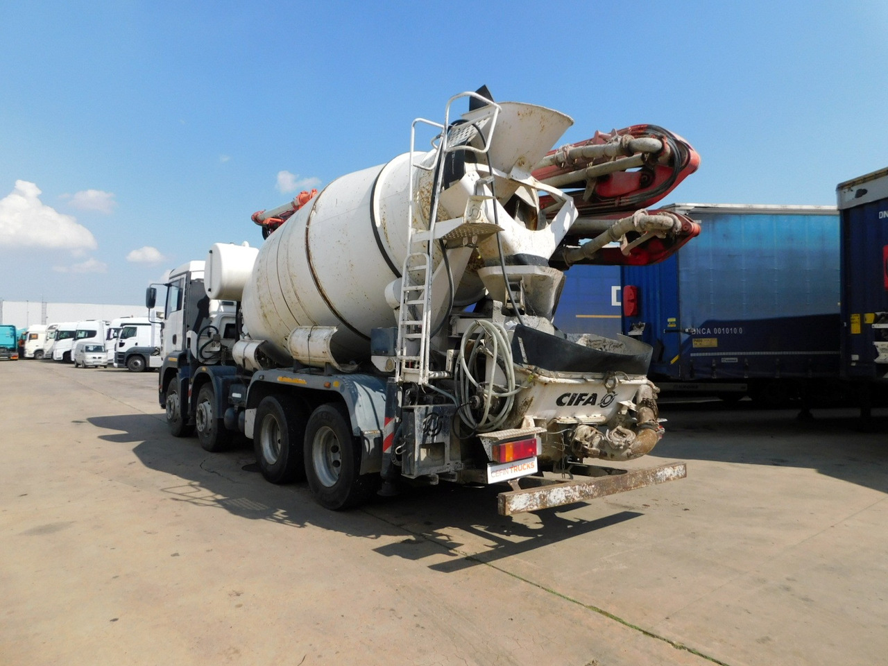 Man Tga 35410 - Betonvedējs: foto 4 Man Tga 35410 - Betonvedējs: foto 4