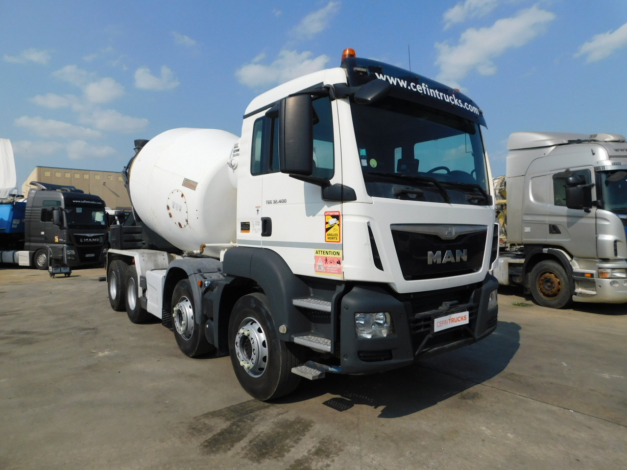 Man Tgs 32400 - Betonvedējs: foto 2 Man Tgs 32400 - Betonvedējs: foto 2