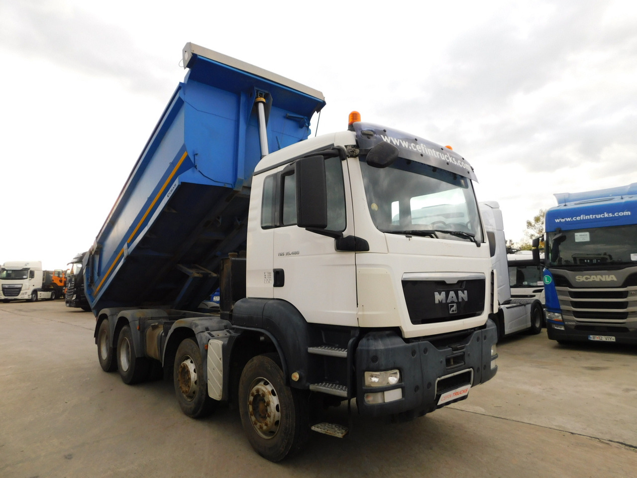 Man Tgs 35480 - Kravas automašīna pašizgāzējs: foto 2 Man Tgs 35480 - Kravas automašīna pašizgāzējs: foto 2