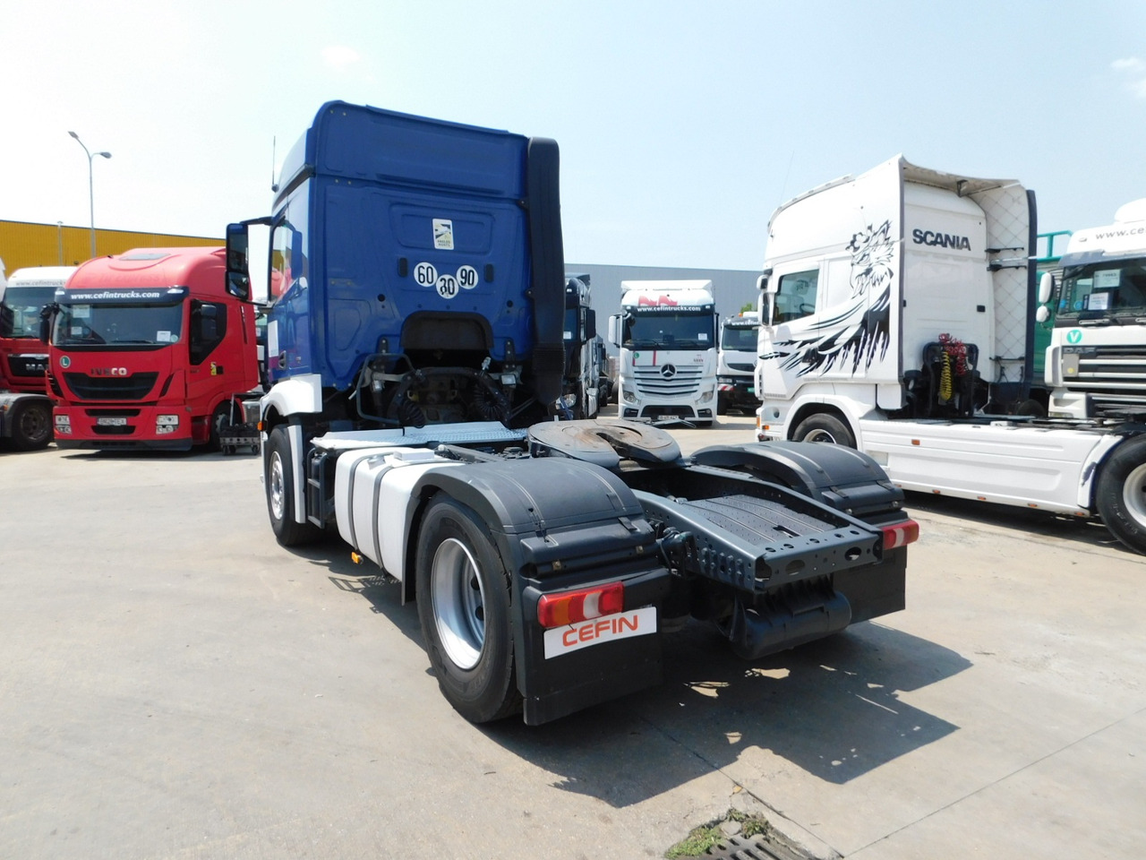 Mercedes Actros 1845 - Vilcējs: foto 4 Mercedes Actros 1845 - Vilcējs: foto 4