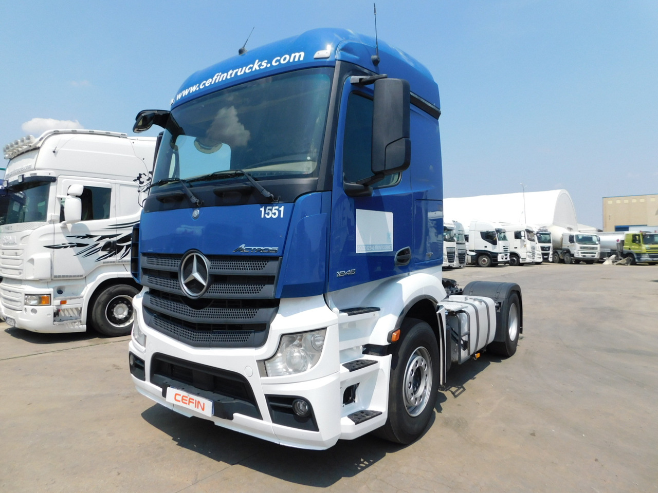 Mercedes Actros 1845 - Vilcējs: foto 1 Mercedes Actros 1845 - Vilcējs: foto 1