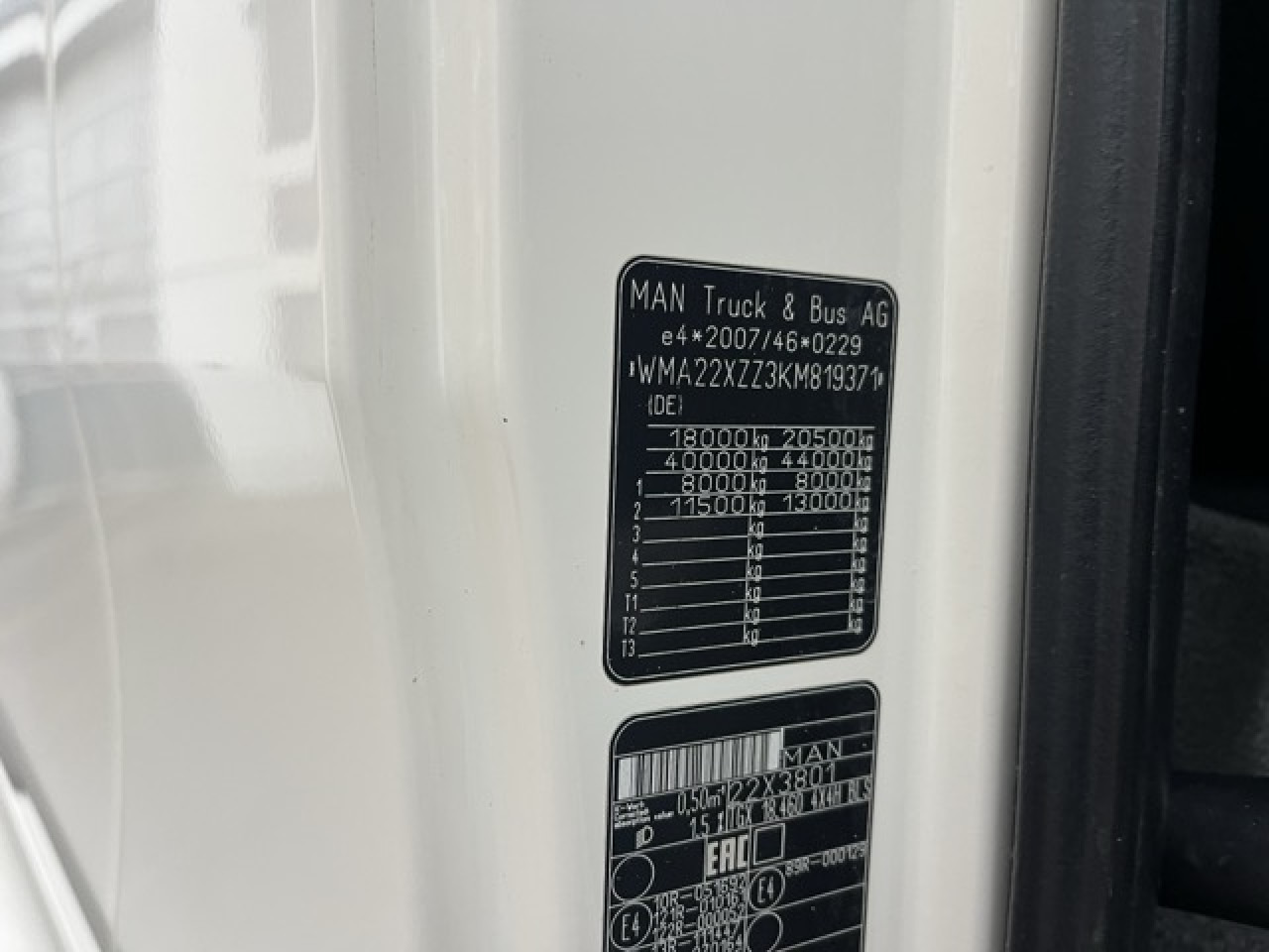 MAN TGX 18.460 4x4H BLS Euro6 Klima Luftfeder ZV - Vilcējs: foto 2 MAN TGX 18.460 4x4H BLS Euro6 Klima Luftfeder ZV - Vilcējs: foto 2