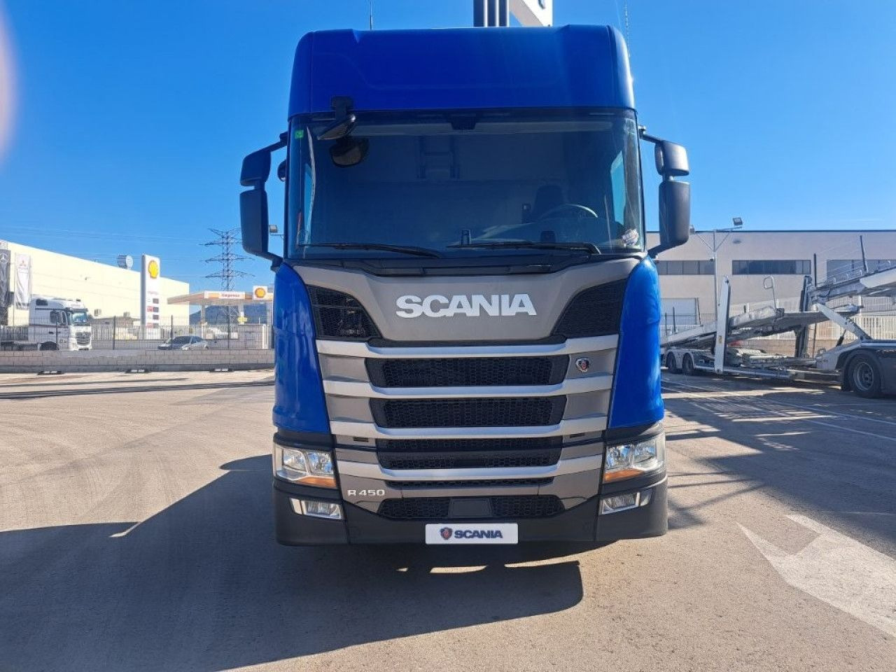 Scania R 450 - Vilcējs: foto 1 Scania R 450 - Vilcējs: foto 1
