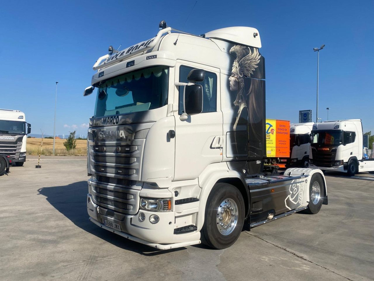 Scania R 580 - Vilcējs: foto 1 Scania R 580 - Vilcējs: foto 1