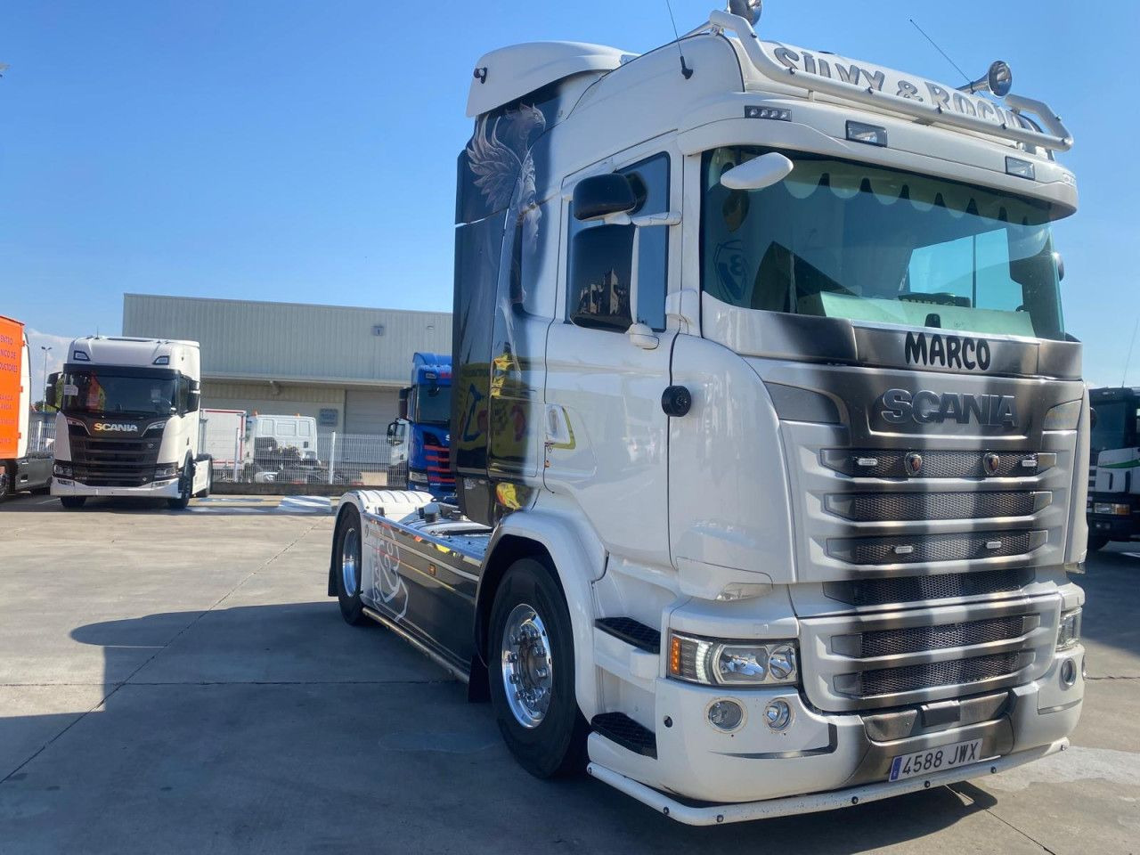 Scania R 580 - Vilcējs: foto 5 Scania R 580 - Vilcējs: foto 5