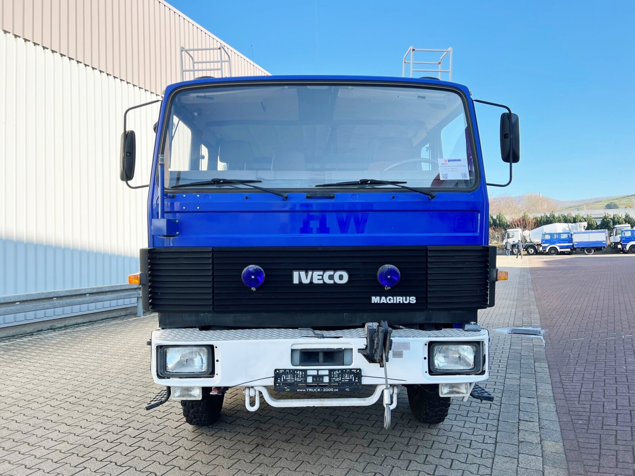 Ugunsdzēsēju mašīna 120-23 AW 4x4 Doka 120-23 AW 4x4 Doka, V8-Motor, Mannschaftswagen 16 Sitze, Seilwinde: foto 9