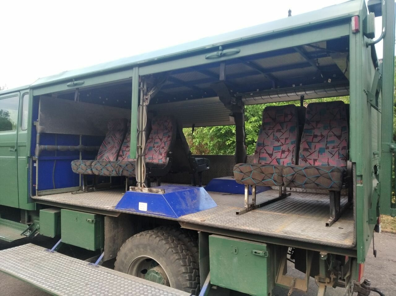 Ugunsdzēsēju mašīna 120-23 AW 4x4 Doka 120-23 AW 4x4 Doka, V8-Motor, Mannschaftswagen 16 Sitze, Seilwinde: foto 12