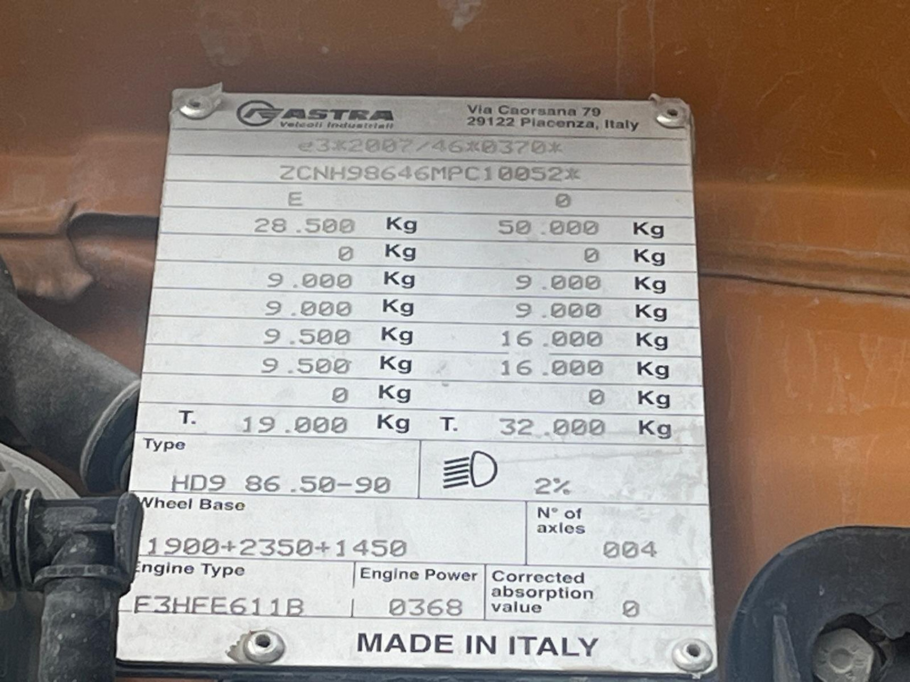 ASTRA HD9 86.50-90 8x6 ASTRA HD9 86.50-90 8x6, Unfallschaden, Cursor 13 - Šasija kravas automašīna: foto 5 ASTRA HD9 86.50-90 8x6 ASTRA HD9 86.50-90 8x6, Unfallschaden, Cursor 13 - Šasija kravas automašīna: foto 5